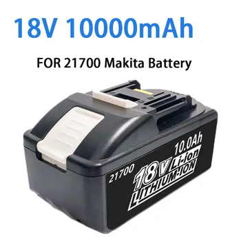 BL1860 ерзац head makita 18V 21700 akku 10,0 Ah Für Makita BL1850 BL1840 18-Volt Cordless Power Werkzeuge batterien