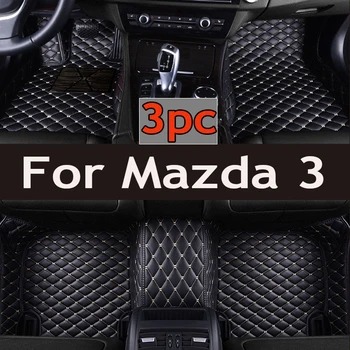 Автомобилни стелки за Mazda 3 2006 2007 2008 2009 2010 2011 2012 потребителски автоматично накладки за краката, автомобилни килими, аксесоари за интериора