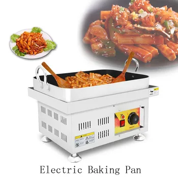 Електрическа форма за печене Търговска машина за приготвяне на печено, ориз, торта Бездимен електрически гореща пот Мультиварка машина за приготвяне на барбекю