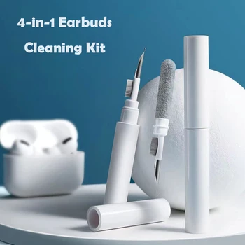 Инструмент за почистване на слушалки Bluetooth за Airpods Pro 3 2 1 Издръжливи Слушалки, Калъф за Пречистване на Комплект Чиста Четка Дръжка за Xiaomi Airdots 3Pro